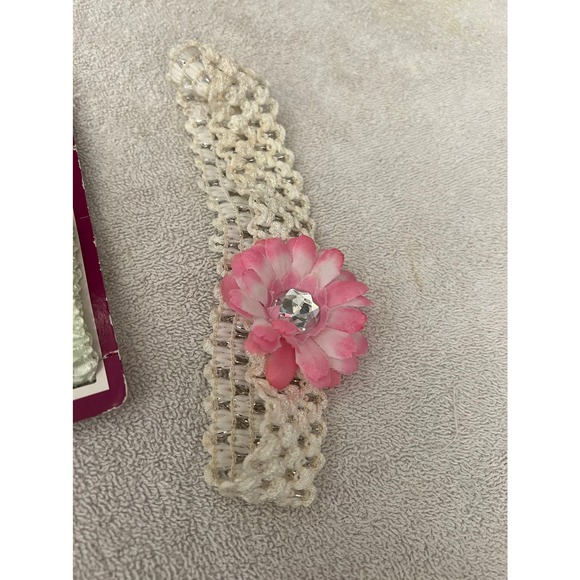 Lot of Infant/toddler Hair Accessories  Headbands Pony Tail Holders - Picture 2 of 6